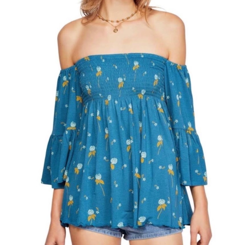 Free People Off the Shoulder Top
